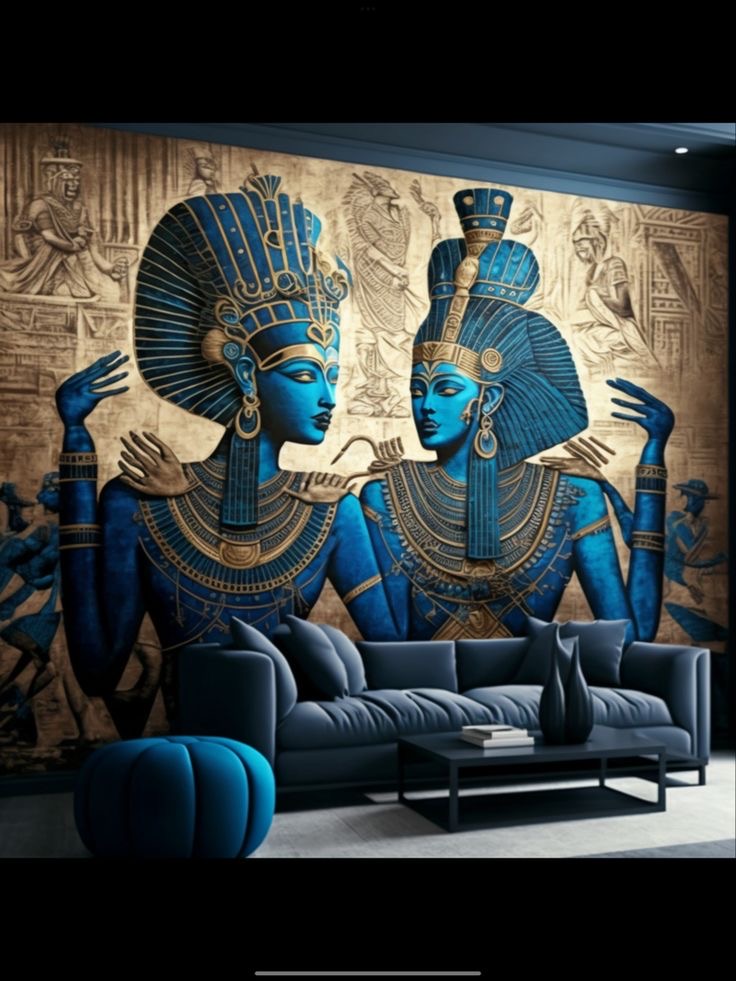 Queens of the Nile Mural — Wall Art & Fine Art Prints by KT Starling