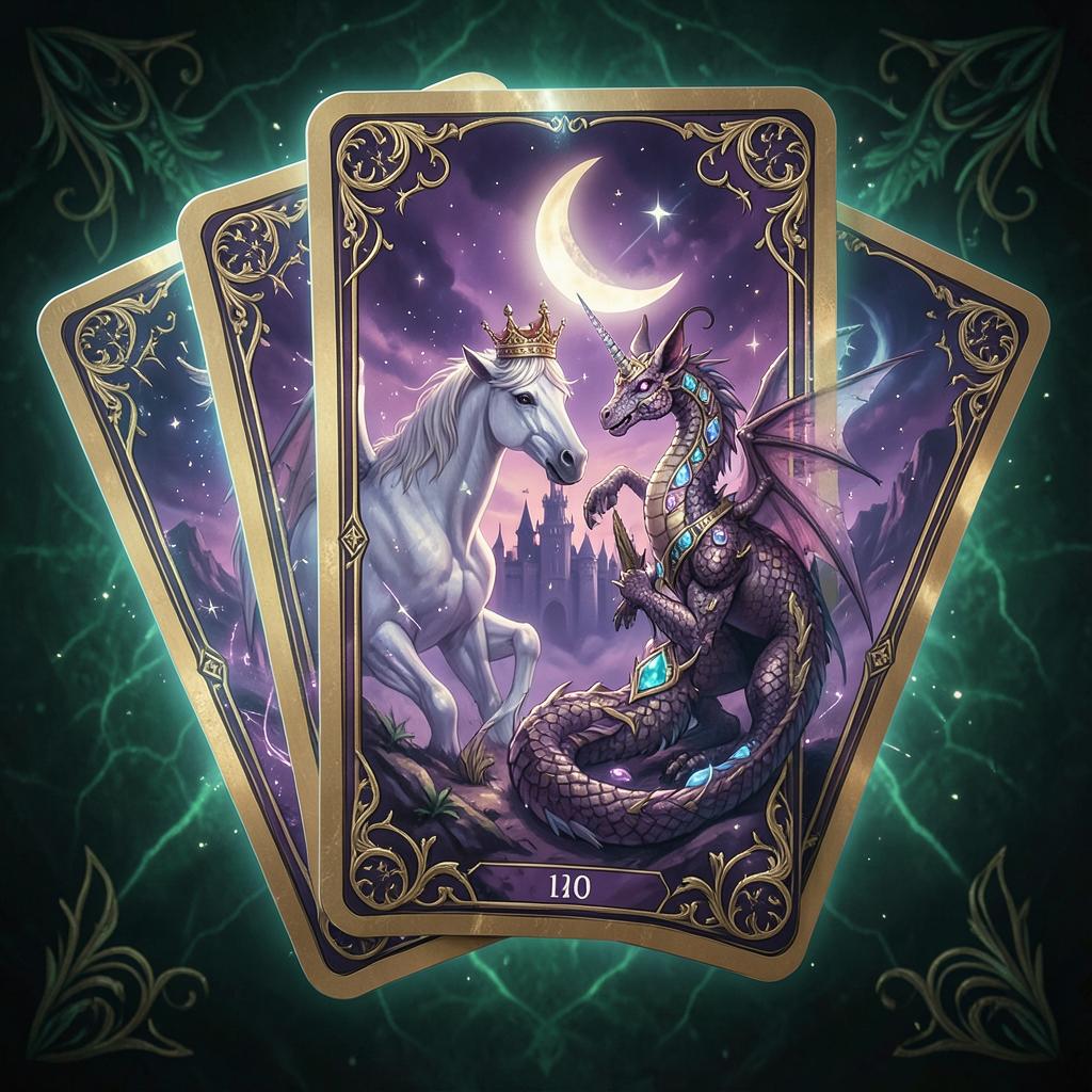 Unicorns & Dragons Oracle — Oracle Cards — Magical & Mystical by KT Starling